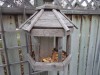 rustic bird feeders