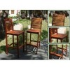 VIFAH V495 Outdoor Wood Bar Chair
