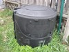 Here's one of my two compost bins. This type of bin is no longer available - too bad!